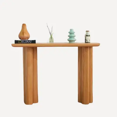 Sylva, console d’entrée bois