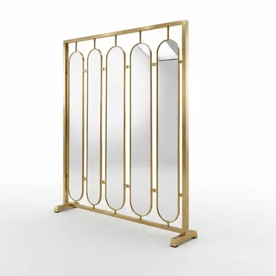 Solara, séparation miroirs métal doré
