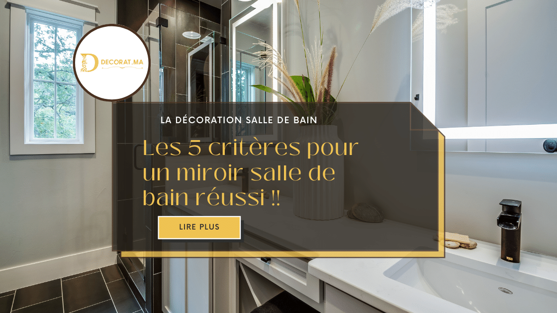 Miroir salle de bain