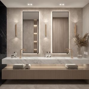 Miroir led