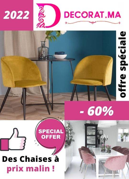 chaises maroc