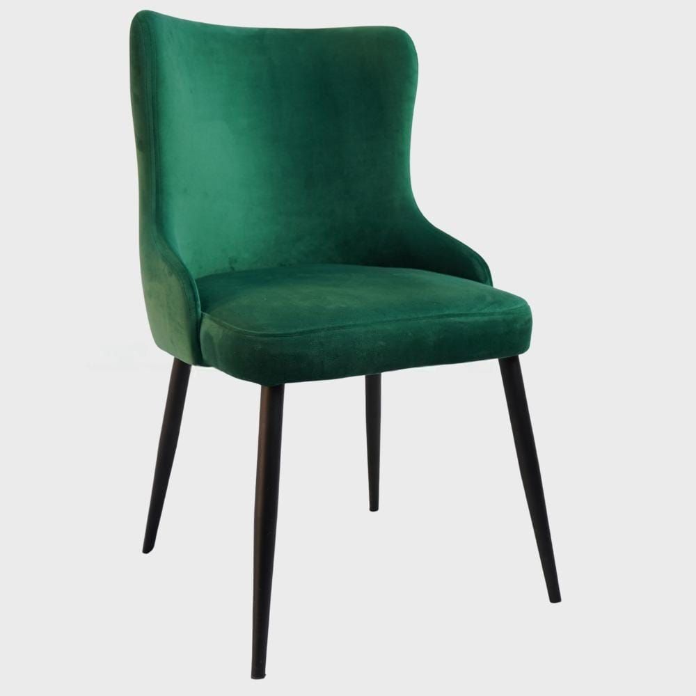 chaise en velour vert chaise en velour vert