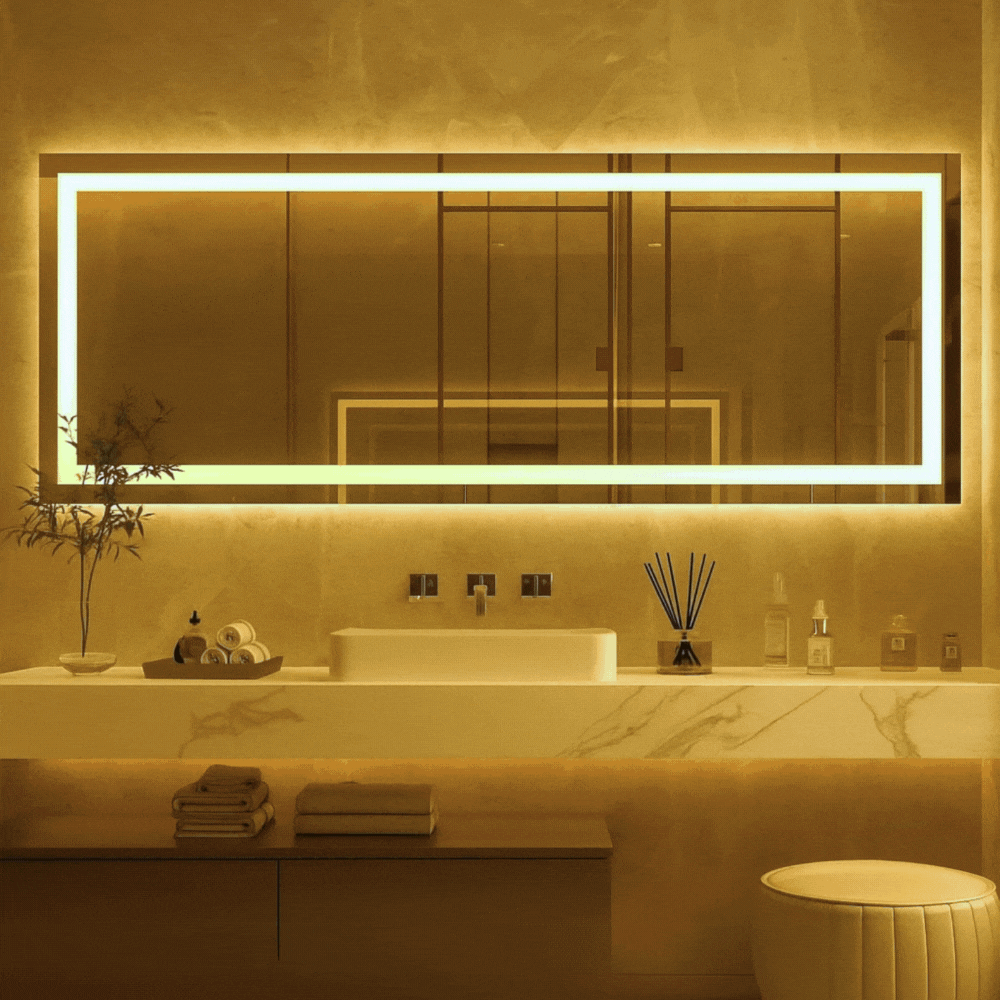 miroir led maroc