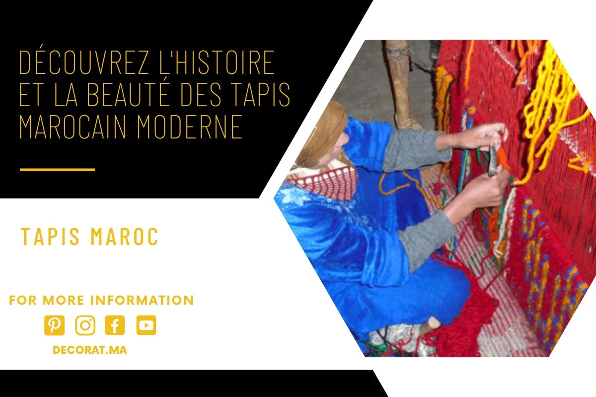 tapis marocain moderne