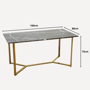 Table à manger en inox
