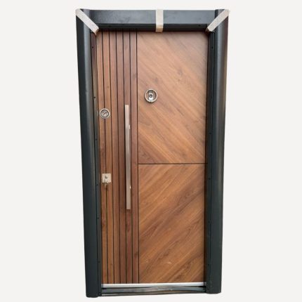 Porte blindée en bois
