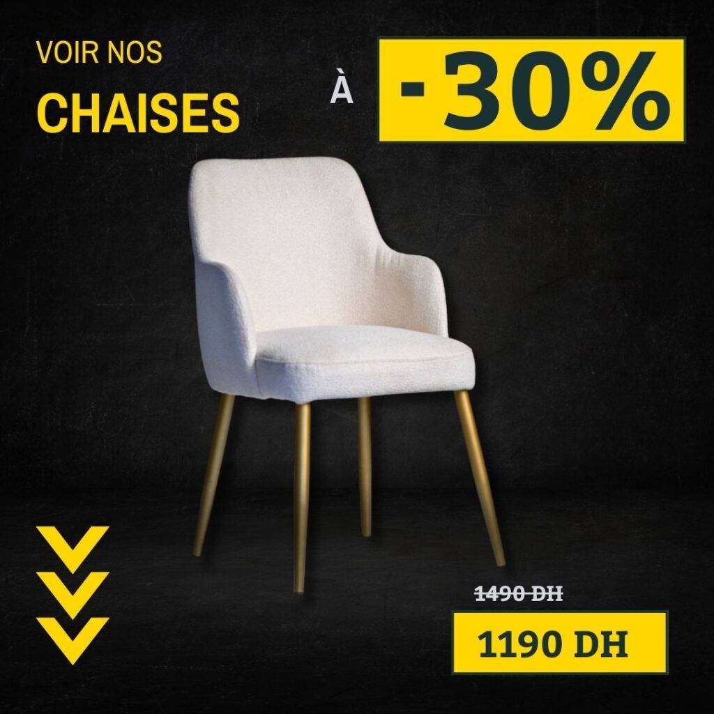 chaise maroc