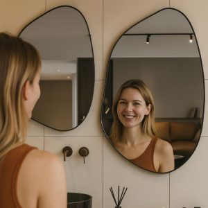 miroir décoratif mural