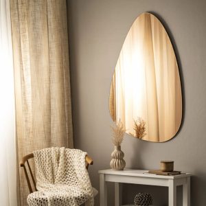 miroir rose gold