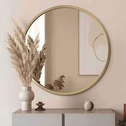 miroir salle de bain rond