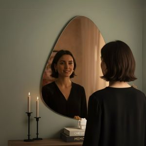miroir rose gold