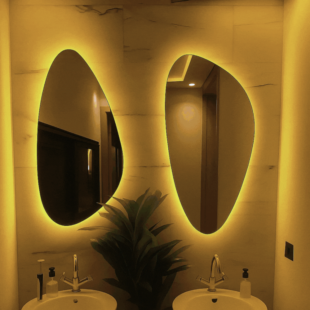 miroir led salle de bain