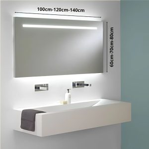 miroir éclairé