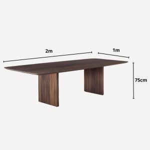 table à manger 8 personnes bois