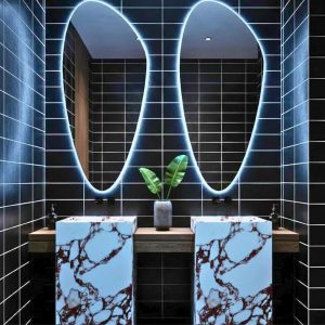 miroir led salle de bain