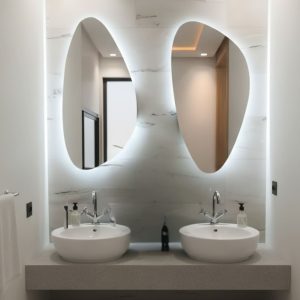 miroir led salle de bain