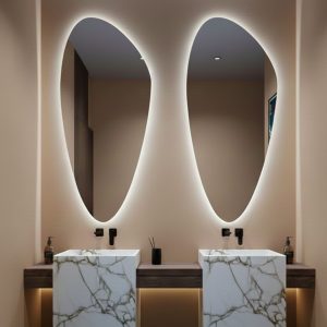 miroir led salle de bain