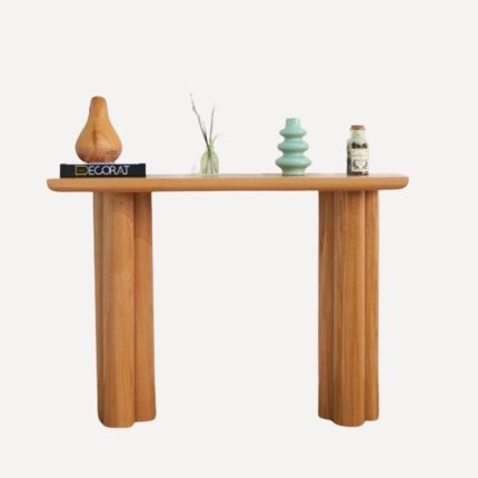 Console d’entrée bois