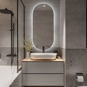 Miroir salle de bain maroc