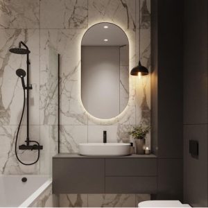 Miroir salle de bain maroc