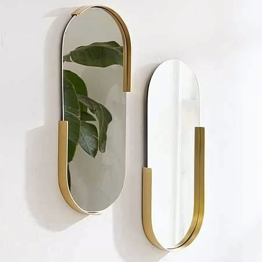Miroirs or ovale