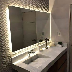 miroir salle de bain led