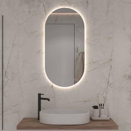 Miroir salle de bain maroc