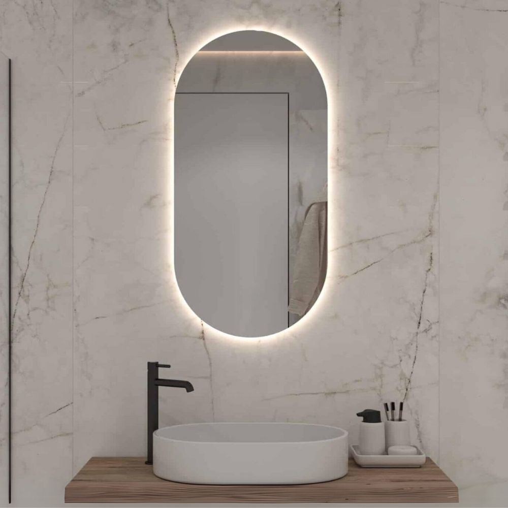 Miroir salle de bain maroc