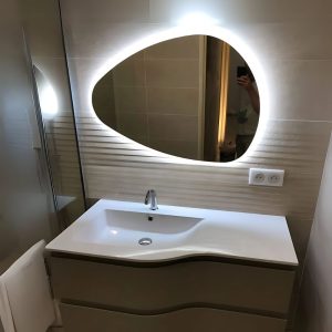 Miroir salle de bain design