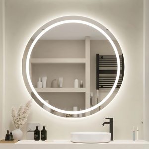 miroir rond salle de bain