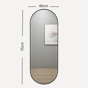 Cadre miroir salle de bain