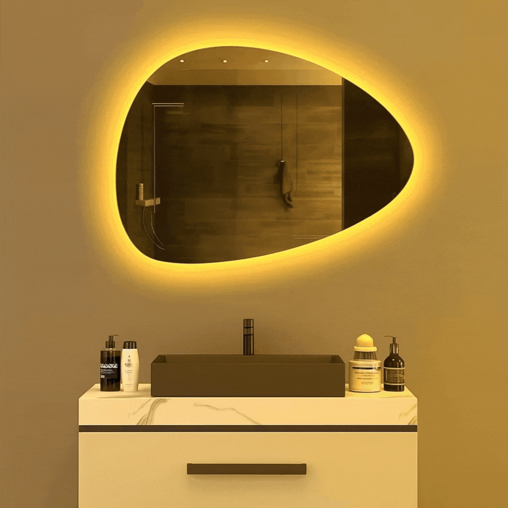 Miroir salle de bain design