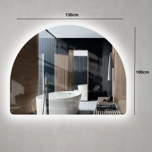 miroir salle de bain éclairé