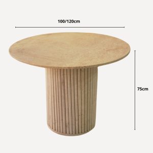 Table à manger en marbre