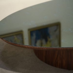 Table basse ovale