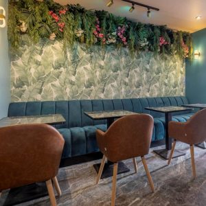 Banquette de restaurant