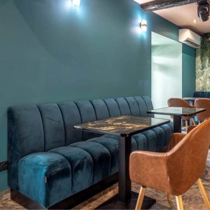 Banquette de restaurant