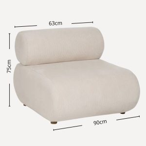 Fauteuil en velours