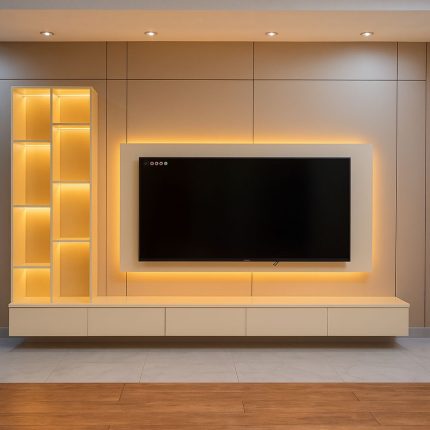 Meuble tv suspendu