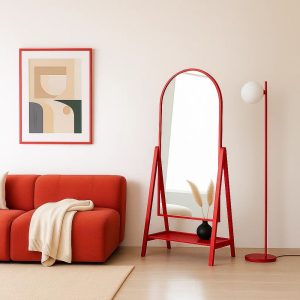 Miroir sur pied