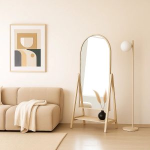 Miroir sur pied
