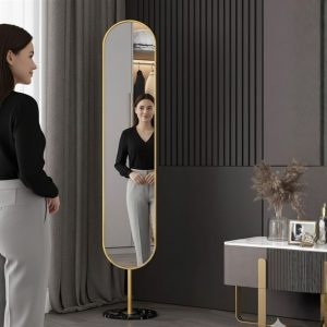 Miroir sur pied
