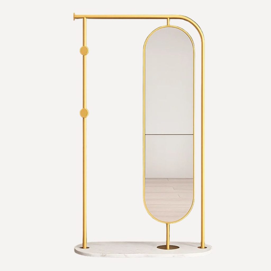 Miroir sur pied