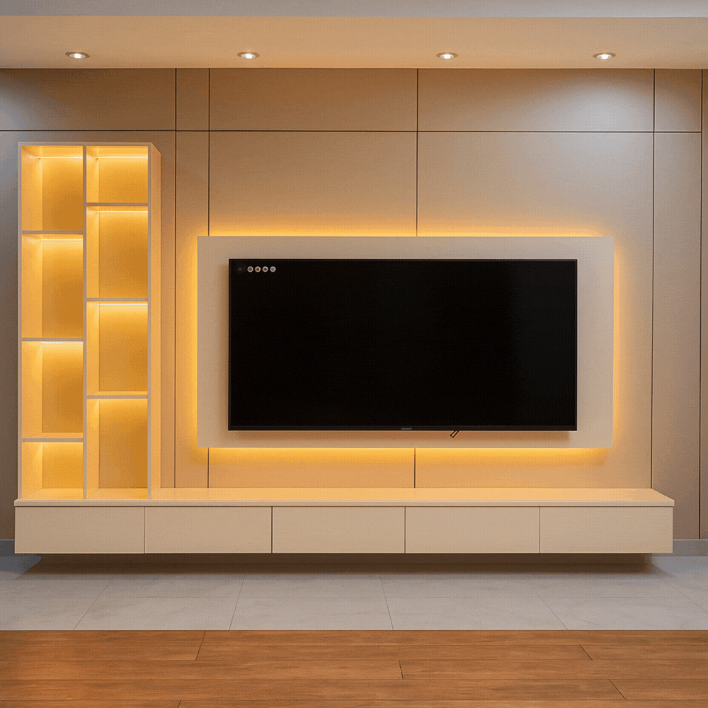 Meuble tv suspendu