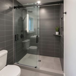 paroi de douche coulissante