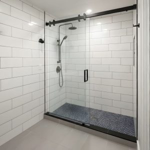 paroi de douche coulissante