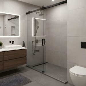 paroi de douche coulissante