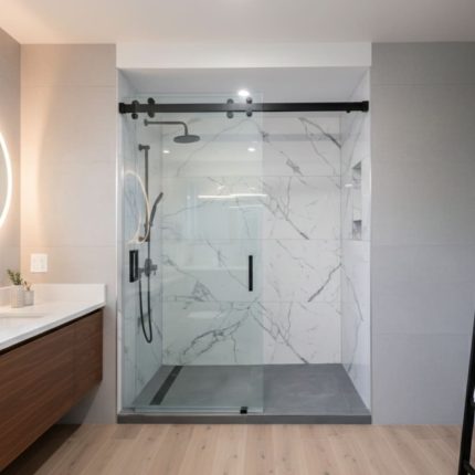 paroi de douche coulissante