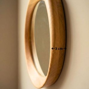 miroir en bois​
