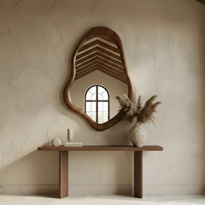 cadre miroir en bois​